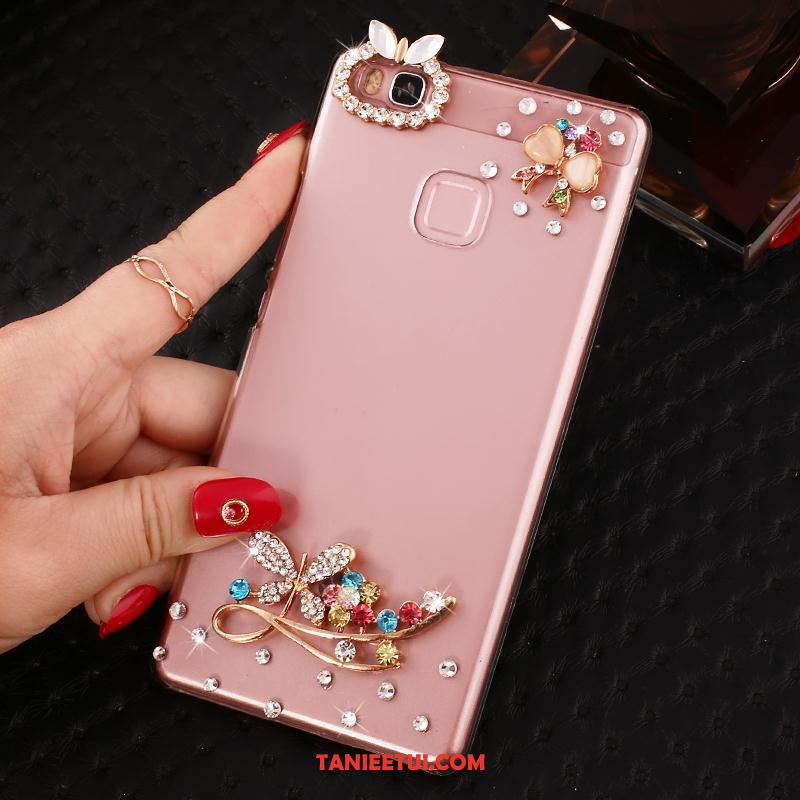 Etui Huawei P9 Lite Telefon Komórkowy Ochraniacz Rhinestone, Pokrowce Huawei P9 Lite Przezroczysty Młodzież