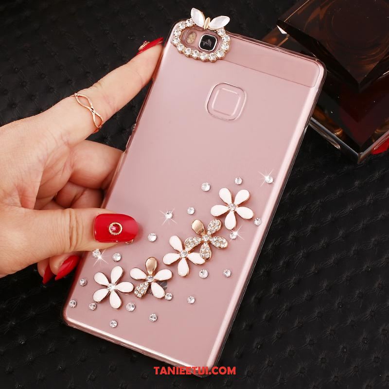 Etui Huawei P9 Lite Telefon Komórkowy Ochraniacz Rhinestone, Pokrowce Huawei P9 Lite Przezroczysty Młodzież