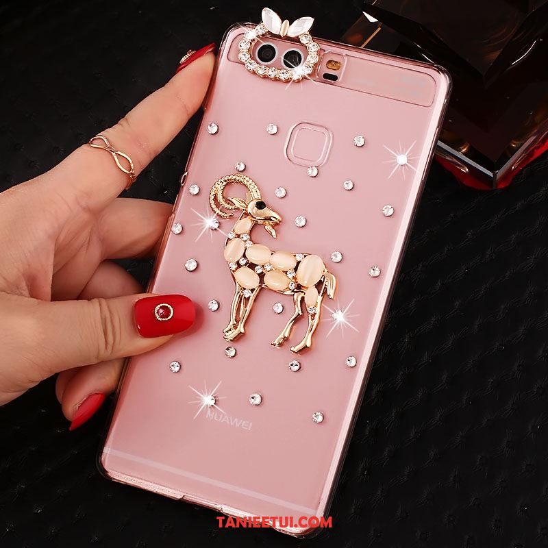 Etui Huawei P9 Plus Anti-fall Ochraniacz Rhinestone, Obudowa Huawei P9 Plus Wysoki Telefon Komórkowy