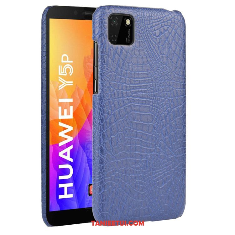 Etui Huawei Y5p Telefon Komórkowy Skóra Wzór, Pokrowce Huawei Y5p Czarny Ochraniacz Vintage