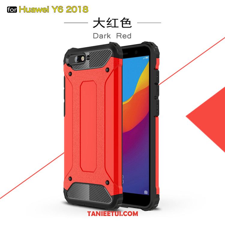 Etui Huawei Y6 2018 Anti-fall Silikonowe Szary, Obudowa Huawei Y6 2018 Telefon Komórkowy Balon Ochraniacz