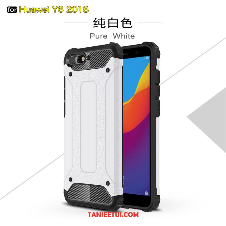 Etui Huawei Y6 2018 Anti-fall Silikonowe Szary, Obudowa Huawei Y6 2018 Telefon Komórkowy Balon Ochraniacz