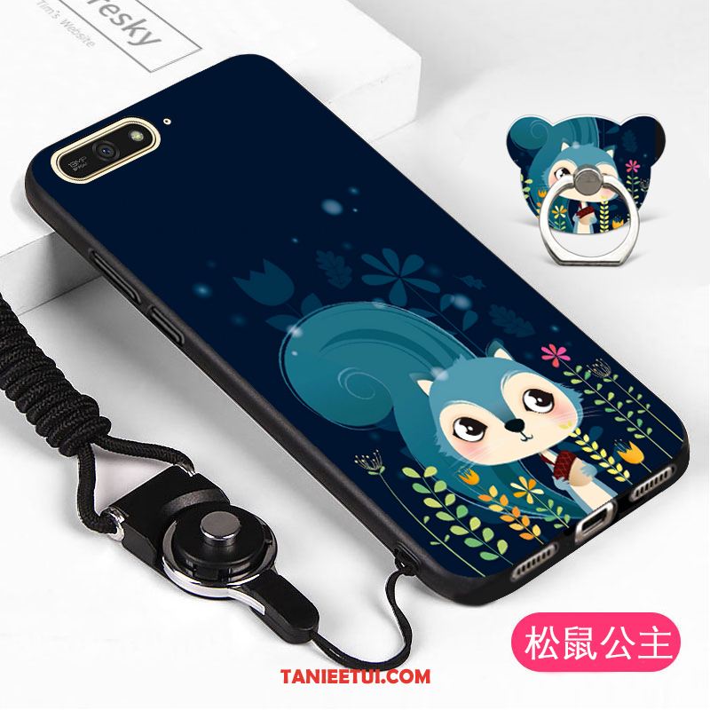 Etui Huawei Y6 2018 Biały Ochraniacz Anti-fall, Obudowa Huawei Y6 2018 Telefon Komórkowy Kreskówka