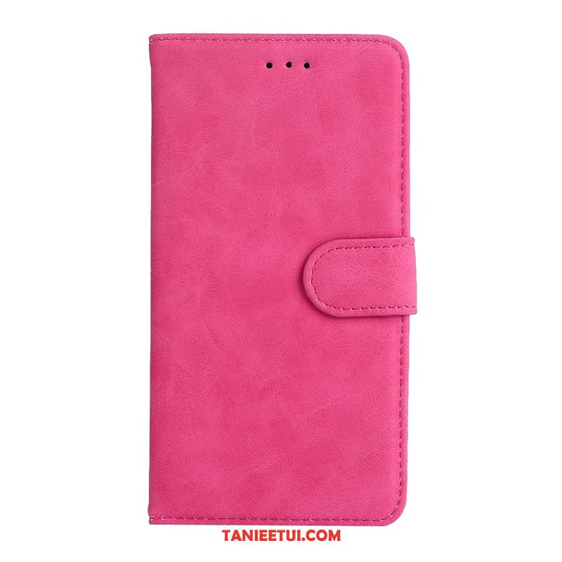 Etui Huawei Y6 2018 Klapa Nubuku Ochraniacz, Futerał Huawei Y6 2018 Niebieski Portfel Anti-fall