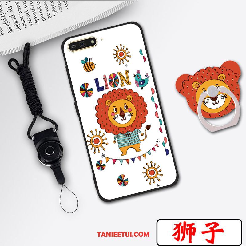 Etui Huawei Y6 2018 Ochraniacz Czarny Wysoki, Obudowa Huawei Y6 2018 Telefon Komórkowy