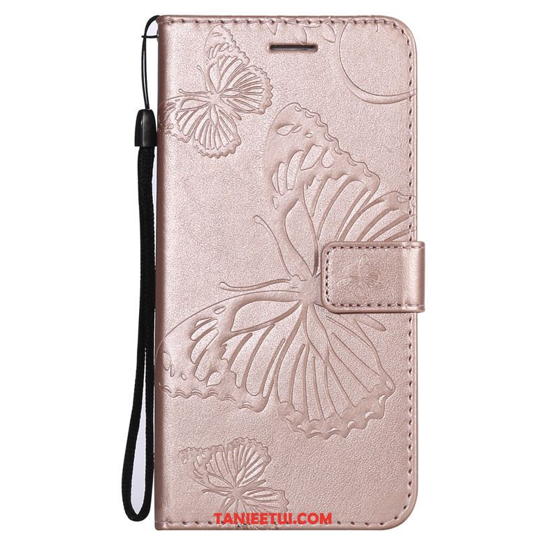 Etui Huawei Y6 2018 Pu Skórzany Futerał Telefon Komórkowy, Futerał Huawei Y6 2018 Ochraniacz Anti-fall Ciemno Niebieski