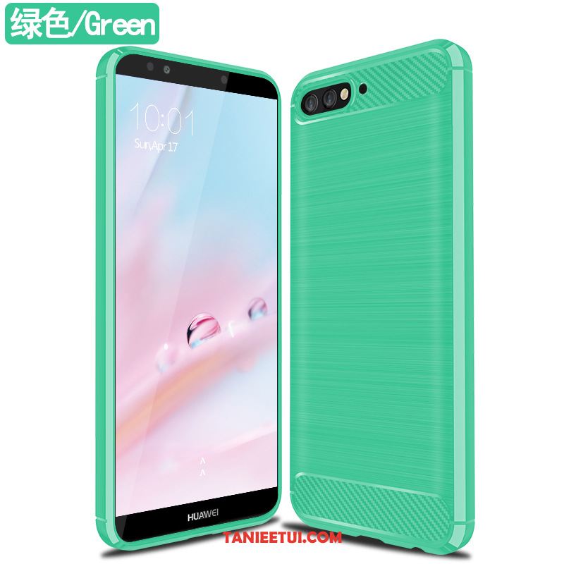 Etui Huawei Y6 2018 Zielony Silikonowe Ochraniacz, Obudowa Huawei Y6 2018 Anti-fall Tendencja All Inclusive