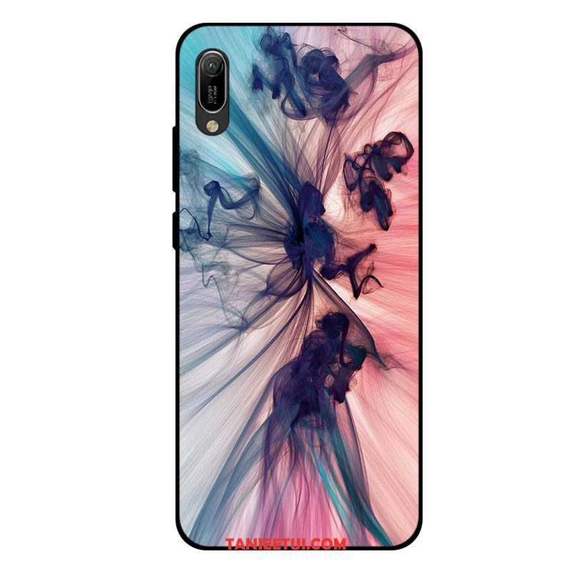 Etui Huawei Y6 2019 Anti-fall Dostosowane Nubuku, Obudowa Huawei Y6 2019 Świeży Zielony Mały