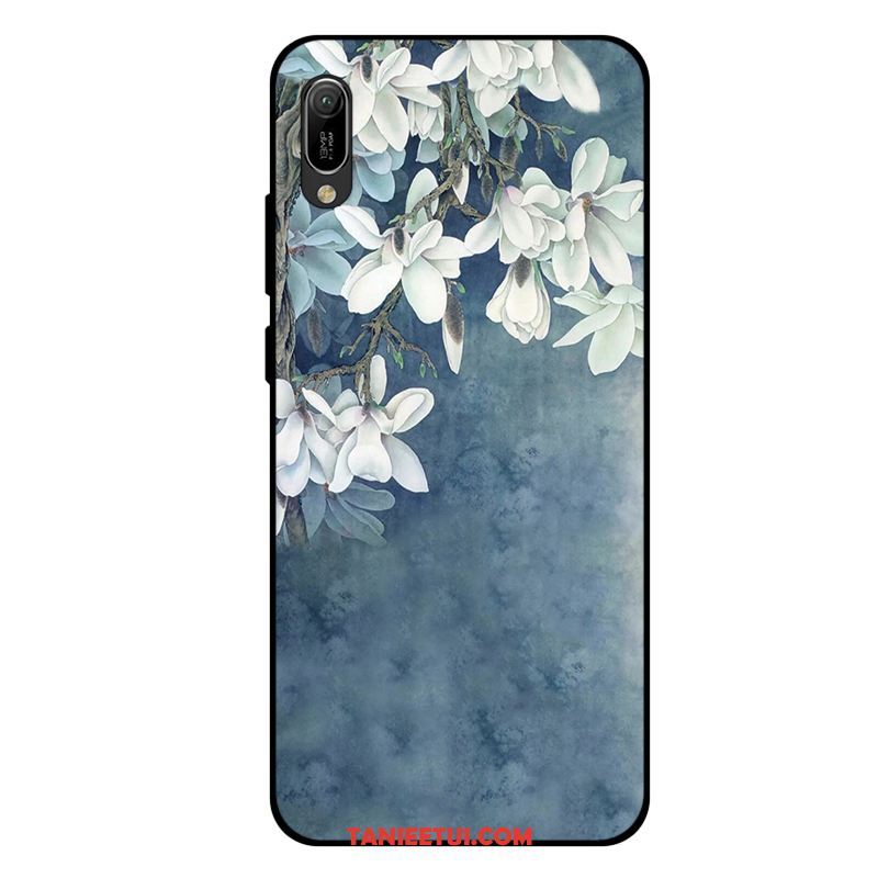 Etui Huawei Y6 2019 Anti-fall Dostosowane Nubuku, Obudowa Huawei Y6 2019 Świeży Zielony Mały