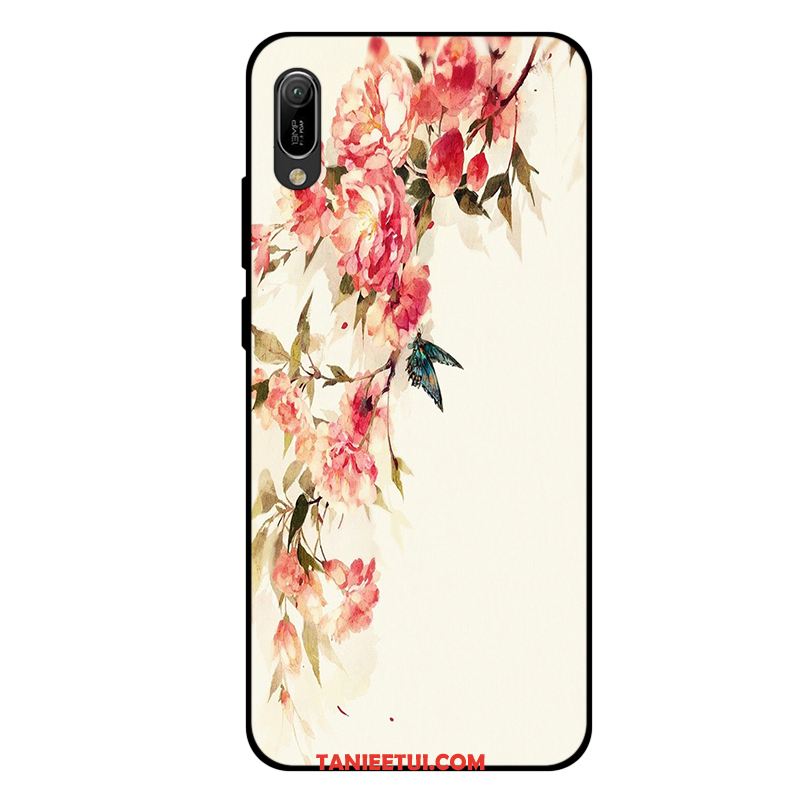 Etui Huawei Y6 2019 Anti-fall Dostosowane Nubuku, Obudowa Huawei Y6 2019 Świeży Zielony Mały