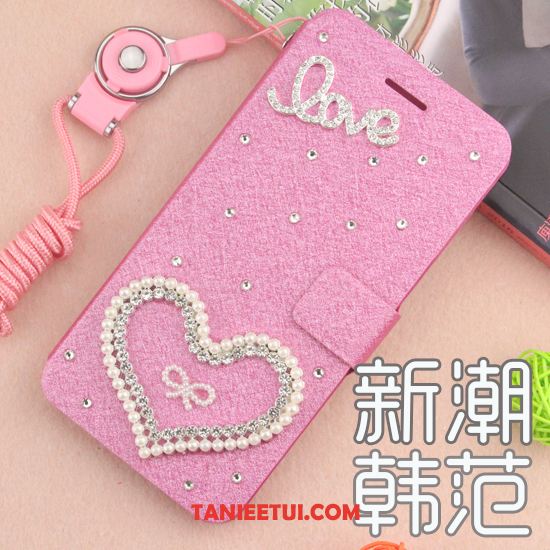 Etui Huawei Y6 Pro 2017 Niebieski Anti-fall Rhinestone, Obudowa Huawei Y6 Pro 2017 Skórzany Futerał Telefon Komórkowy Ochraniacz