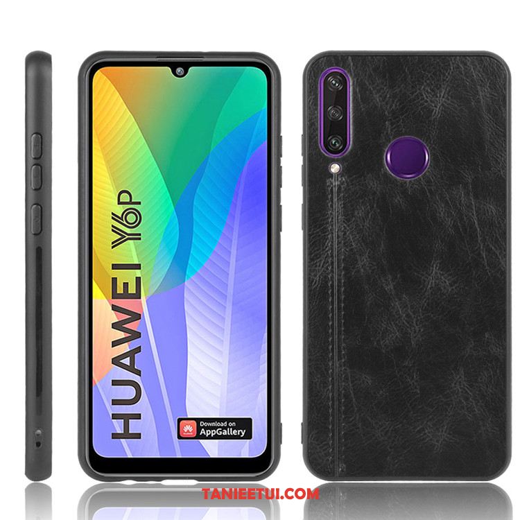 Etui Huawei Y6p Trudno All Inclusive Ochraniacz, Pokrowce Huawei Y6p Skóra Czarny Tendencja