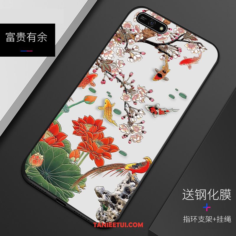 Etui Huawei Y7 2018 Ochraniacz Telefon Komórkowy Zielony, Futerał Huawei Y7 2018 Dostosowane Wzór Silikonowe