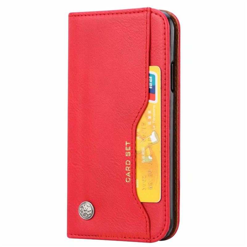 Etui Huawei Y7 2019 Magnetyzm Wspornik Telefon Komórkowy, Pokrowce Huawei Y7 2019 Portfel Ochraniacz Classic Braun