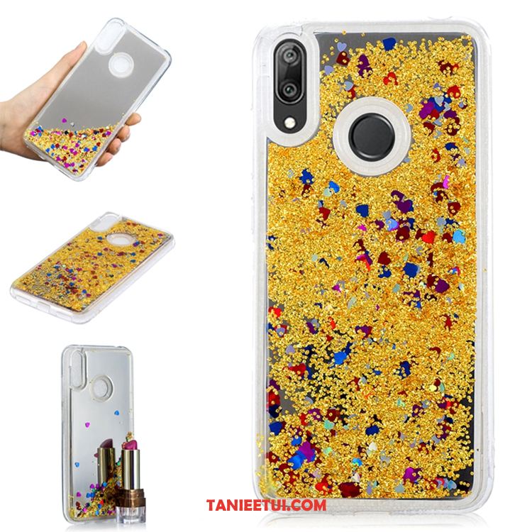 Etui Huawei Y7 2019 Quicksand Purpurowy Telefon Komórkowy, Obudowa Huawei Y7 2019 Tendencja