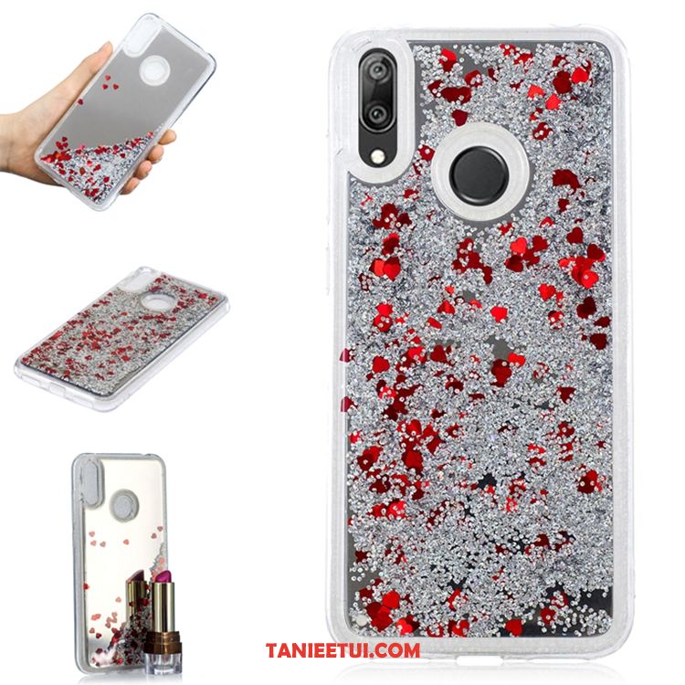 Etui Huawei Y7 2019 Quicksand Purpurowy Telefon Komórkowy, Obudowa Huawei Y7 2019 Tendencja