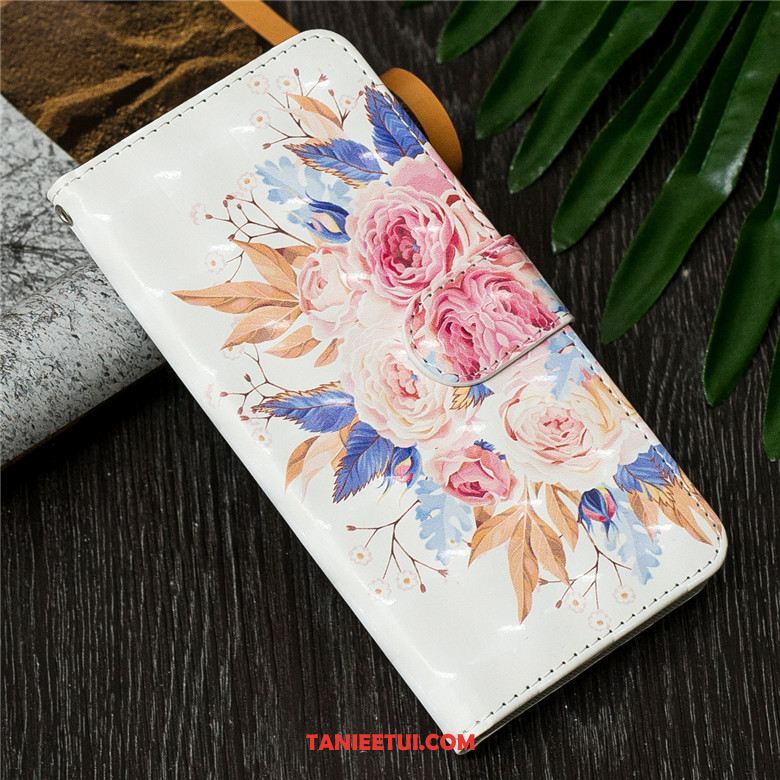 Etui Huawei Y7 2019 Skórzany Futerał Ochraniacz Kreskówka, Pokrowce Huawei Y7 2019 All Inclusive Miękki Klapa