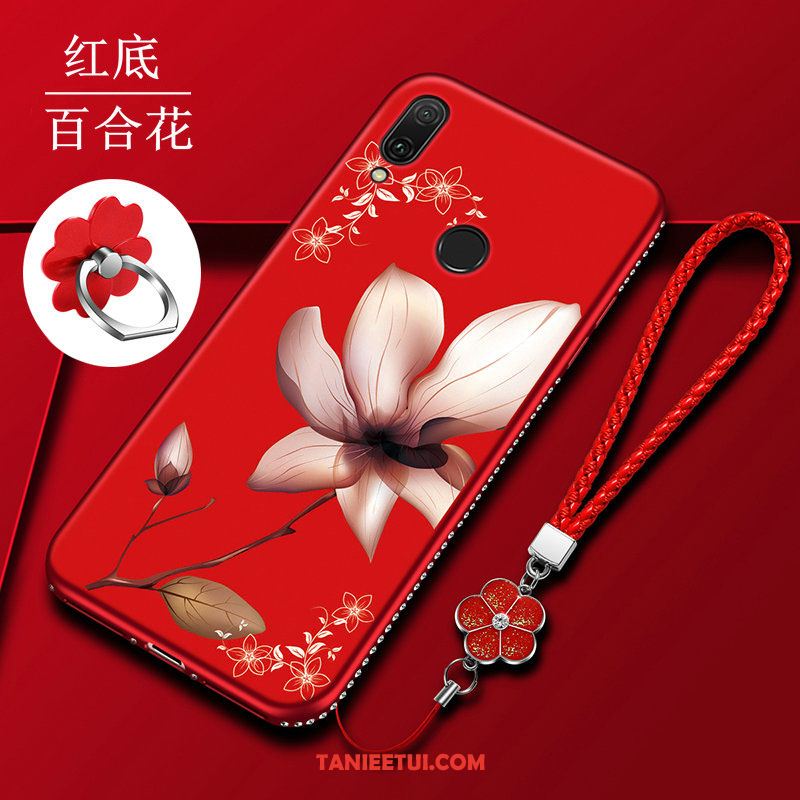 Etui Huawei Y7 2019 Telefon Komórkowy Anti-fall Miękki, Futerał Huawei Y7 2019 Tendencja Kreatywne Z Kryształkami