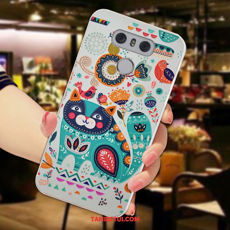 Etui Lg G6 Zielony Anti-fall Zwierzę, Obudowa Lg G6 Kreskówka Miękki Nowy