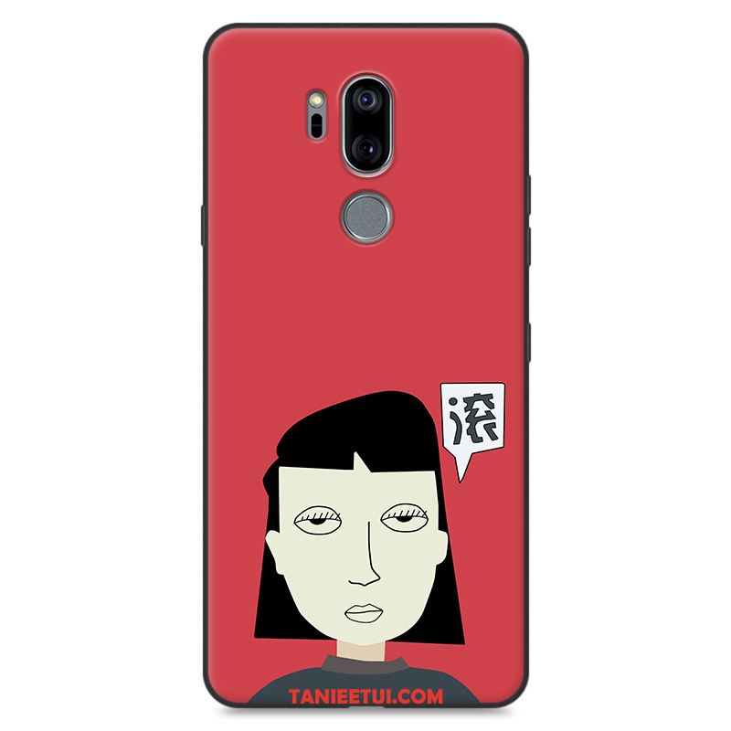 Etui Lg G7 Thinq Miękki Kreatywne Ochraniacz, Pokrowce Lg G7 Thinq All Inclusive Vintage Anti-fall