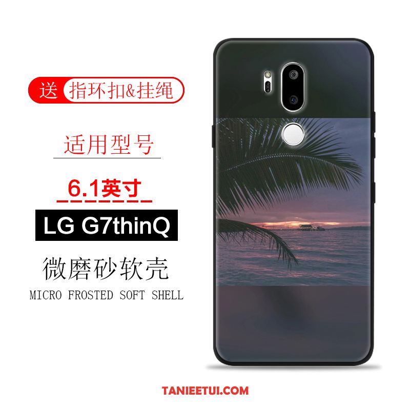 Etui Lg G7 Thinq Purpurowy Ochraniacz Wiatr, Obudowa Lg G7 Thinq All Inclusive Jasny Silikonowe