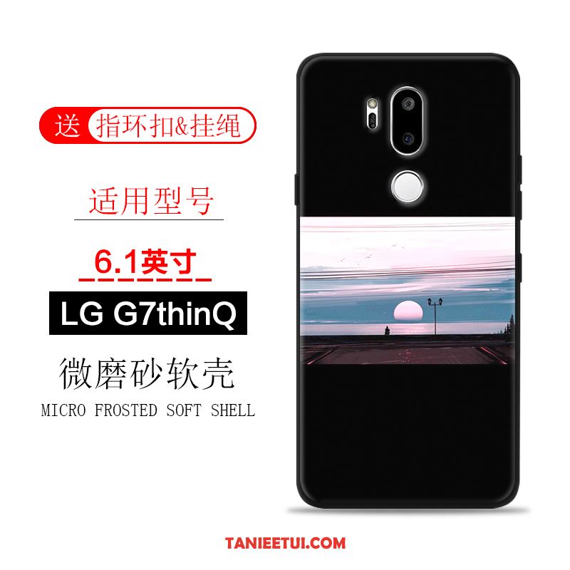 Etui Lg G7 Thinq Purpurowy Ochraniacz Wiatr, Obudowa Lg G7 Thinq All Inclusive Jasny Silikonowe