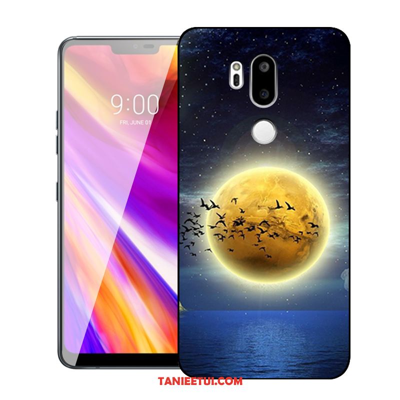 Etui Lg G7 Thinq Silikonowe Czarny Anti-fall, Pokrowce Lg G7 Thinq Telefon Komórkowy Ochraniacz All Inclusive