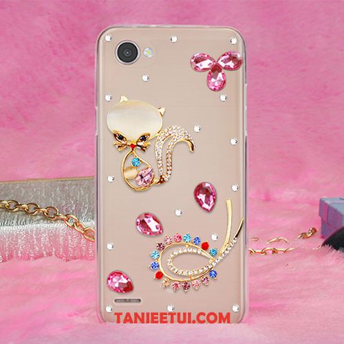 Etui Lg Q6 Ochraniacz Torby Miękki, Futerał Lg Q6 Rhinestone Anti-fall Telefon Komórkowy Champagner Farbe