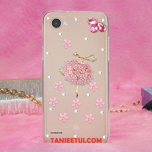 Etui Lg Q6 Ochraniacz Torby Miękki, Futerał Lg Q6 Rhinestone Anti-fall Telefon Komórkowy Champagner Farbe