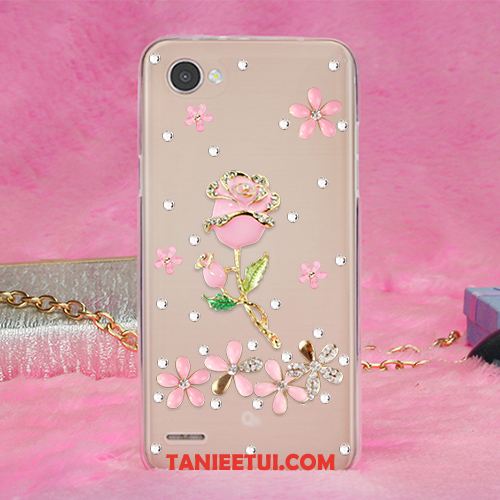 Etui Lg Q6 Ochraniacz Torby Miękki, Futerał Lg Q6 Rhinestone Anti-fall Telefon Komórkowy Champagner Farbe