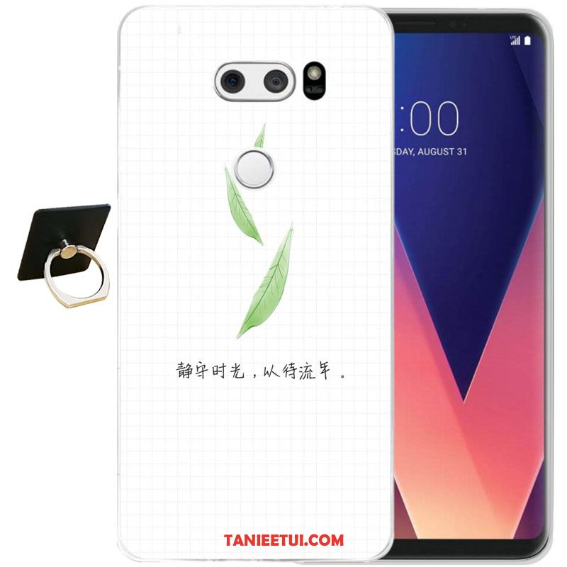 Etui Lg V30 All Inclusive Żółty Relief, Pokrowce Lg V30 Miękki Moda Telefon Komórkowy