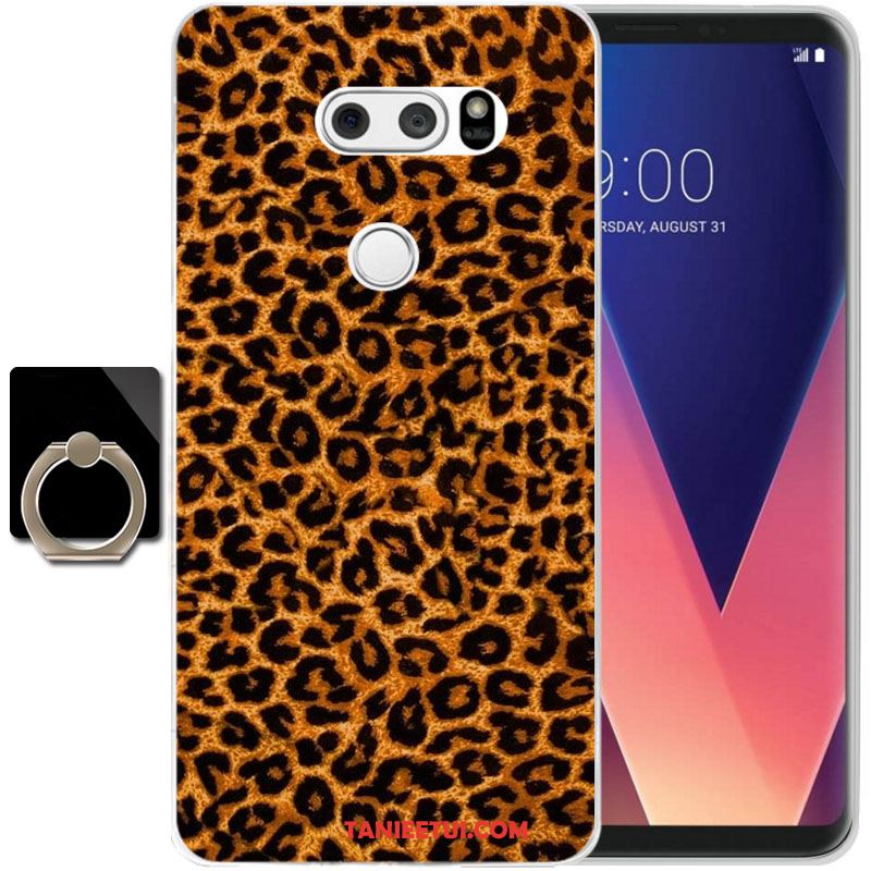 Etui Lg V30 Silikonowe Przezroczysty All Inclusive, Futerał Lg V30 Telefon Komórkowy Żółty Anti-fall