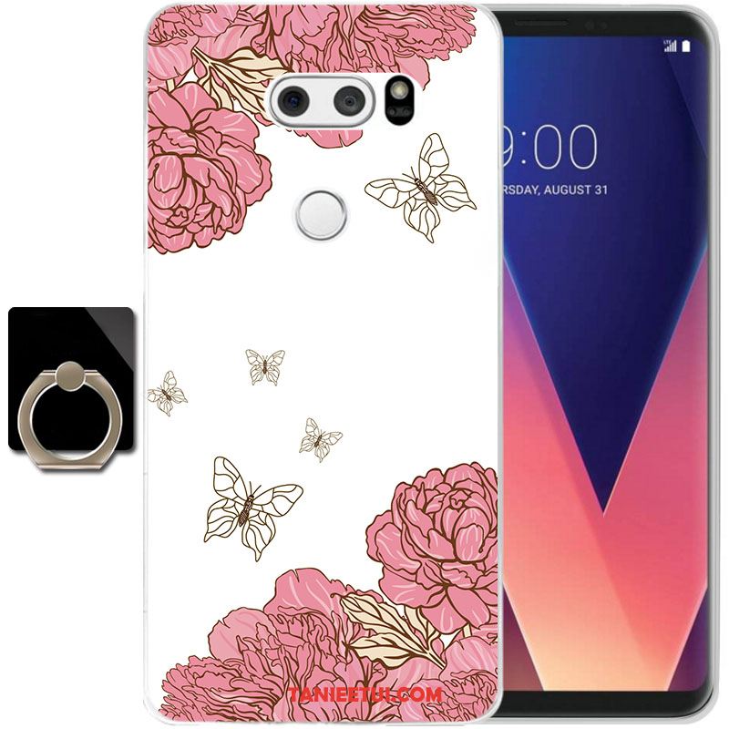 Etui Lg V30 Silikonowe Przezroczysty All Inclusive, Futerał Lg V30 Telefon Komórkowy Żółty Anti-fall