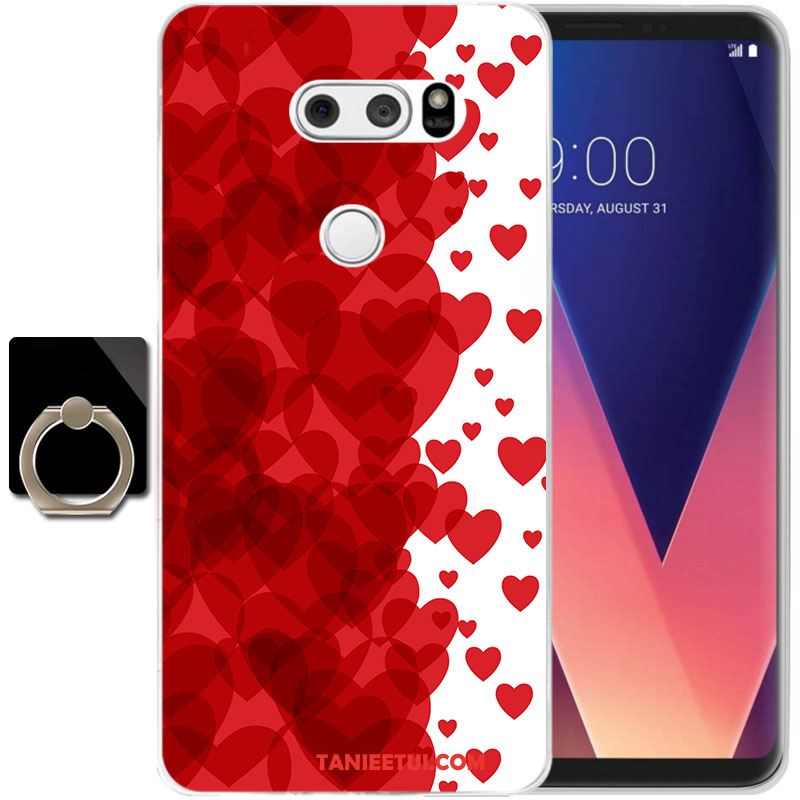 Etui Lg V30 Silikonowe Przezroczysty All Inclusive, Futerał Lg V30 Telefon Komórkowy Żółty Anti-fall