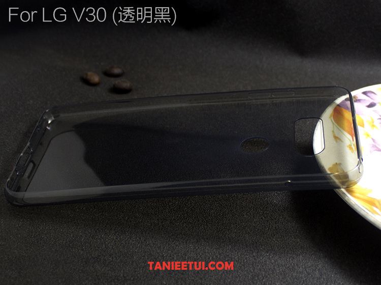 Etui Lg V30 Telefon Komórkowy Czarny Cienkie, Futerał Lg V30 All Inclusive Anti-fall Miękki