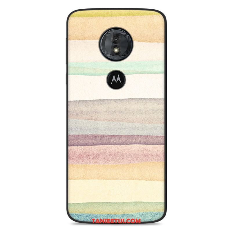 Etui Moto E5 All Inclusive Miękki Telefon Komórkowy, Pokrowce Moto E5 Niebieski Silikonowe Ochraniacz