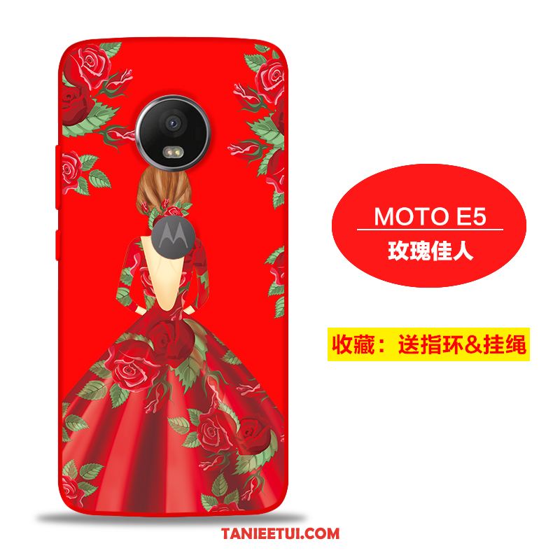 Etui Moto E5 Anti-fall Ochraniacz Kreatywne, Pokrowce Moto E5 Tendencja Gazy Silikonowe