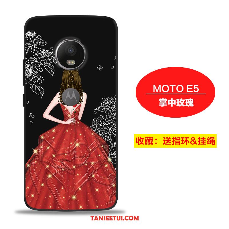 Etui Moto E5 Anti-fall Ochraniacz Kreatywne, Pokrowce Moto E5 Tendencja Gazy Silikonowe