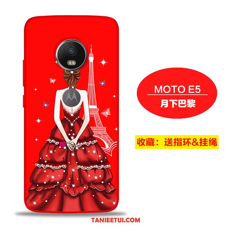 Etui Moto E5 Anti-fall Ochraniacz Kreatywne, Pokrowce Moto E5 Tendencja Gazy Silikonowe