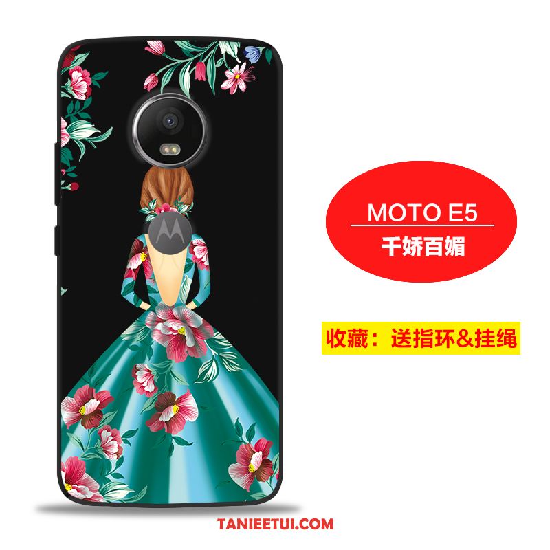 Etui Moto E5 Anti-fall Ochraniacz Kreatywne, Pokrowce Moto E5 Tendencja Gazy Silikonowe