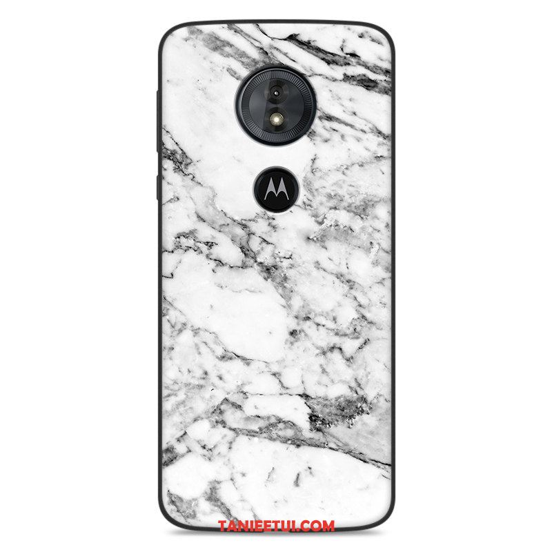 Etui Moto E5 Kreatywne Ziarno Drewna Czarny, Obudowa Moto E5 All Inclusive Wzór Silikonowe