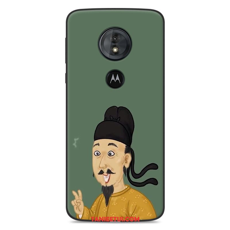 Etui Moto E5 Miękki Zielony Telefon Komórkowy, Futerał Moto E5 Ochraniacz Modna Marka Zakochani