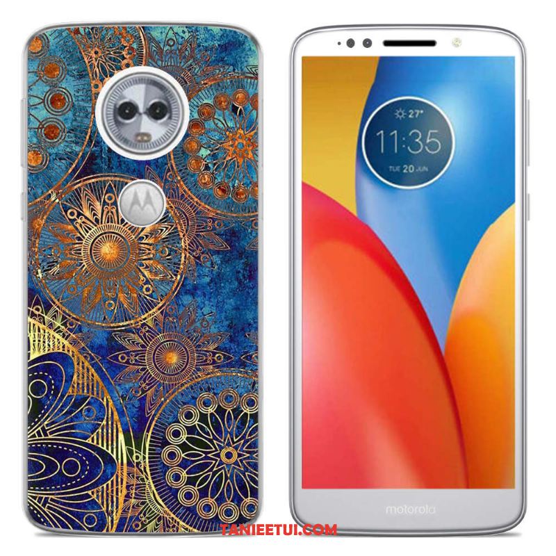 Etui Moto E5 Proste Kreatywne Telefon Komórkowy, Futerał Moto E5 Tendencja Silikonowe Różowe