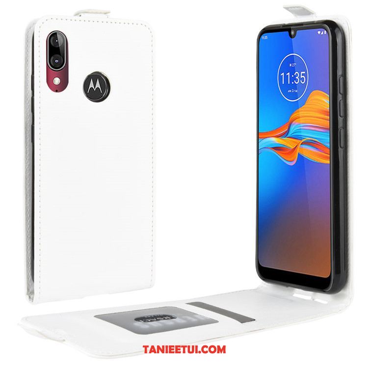 Etui Moto E6 Plus Telefon Komórkowy Skórzany Ochraniacz, Futerał Moto E6 Plus Anti-fall Braun