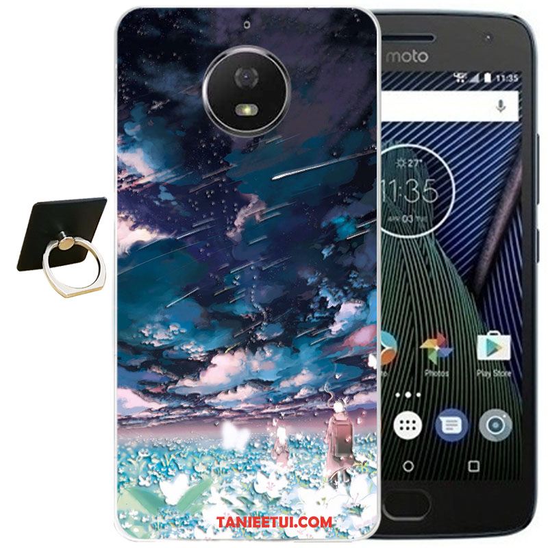 Etui Moto G5s Plus Telefon Komórkowy Niebieski Ochraniacz, Obudowa Moto G5s Plus All Inclusive Miękki Silikonowe Beige