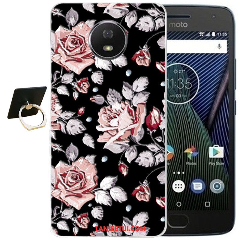 Etui Moto G5s Plus Telefon Komórkowy Niebieski Ochraniacz, Obudowa Moto G5s Plus All Inclusive Miękki Silikonowe Beige