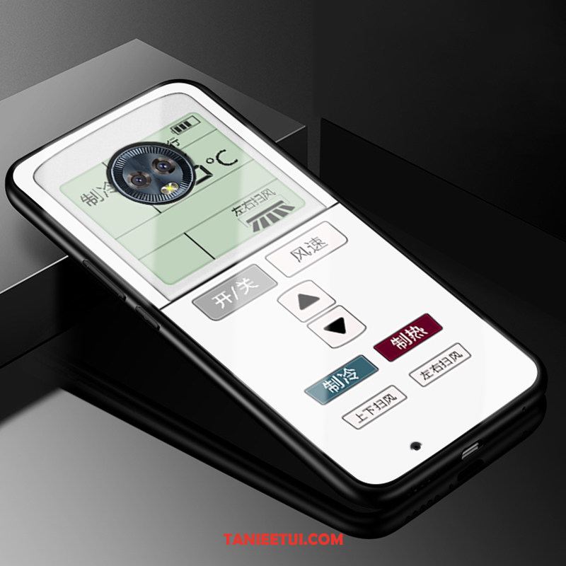 Etui Moto G6 All Inclusive Jasny Niebieski Tendencja, Obudowa Moto G6 Szkło Vintage Telefon Komórkowy