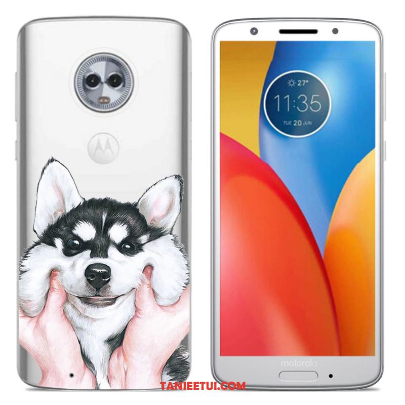 Etui Moto G6 Kreatywne Kreskówka Telefon Komórkowy, Futerał Moto G6 Czarny Tendencja Silikonowe