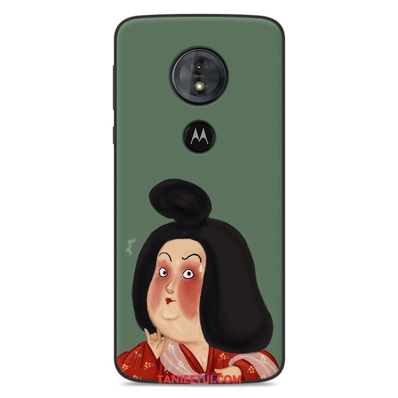 Etui Moto G6 Play Szary Kreatywne Miękki, Obudowa Moto G6 Play Ochraniacz Telefon Komórkowy Anti-fall