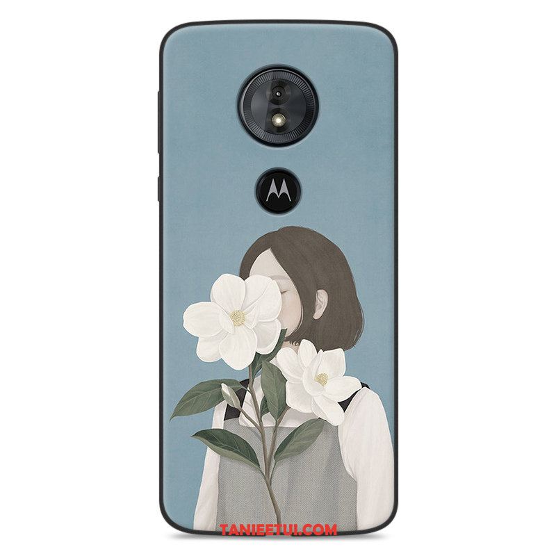 Etui Moto G6 Play Sztuka Osobowość Miękki, Obudowa Moto G6 Play Zielony Telefon Komórkowy Ochraniacz
